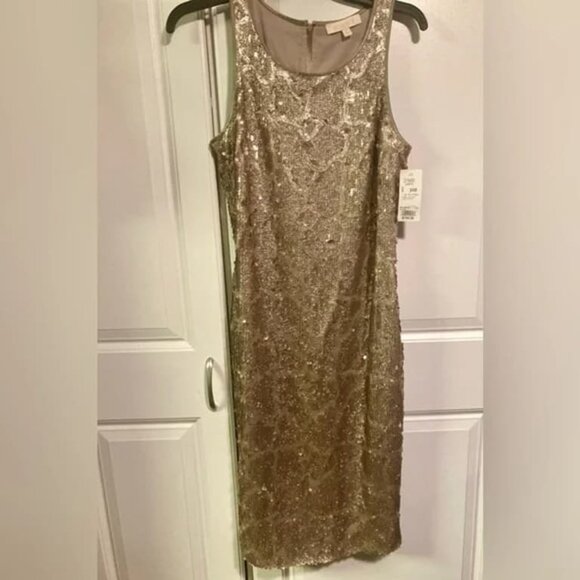NWT Etcetera Sequin Dress (size 8) - Picture 1 of 5